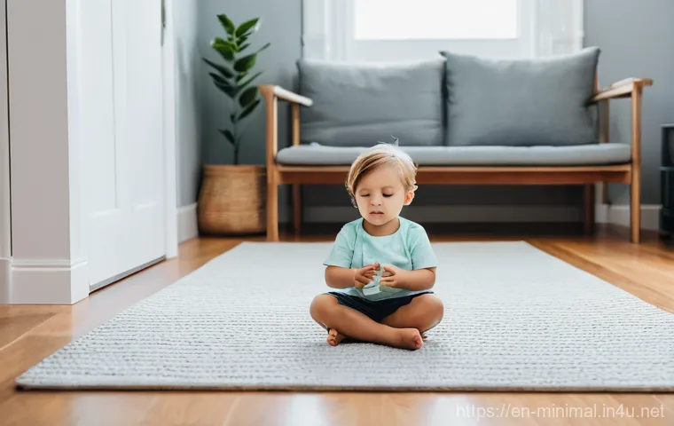 미니멀라이프 자녀 교육 - Here are three detailed English prompts for image generation, adhering to all the specified guidelin...