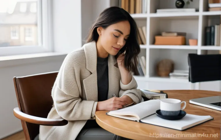 미니멀라이프 옷장 정리 - Image Prompt 1: Defining Personal Aesthetic and Vision Boarding** 미니멀라이프 옷장 정리 - Image Prompt 1: Defining Personal Aesthetic and Vision Boarding**