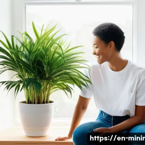 Home 16 미니멀라이프 공감의 미니멀리즘 - **Prompt:** A bright, airy living room corner, previously cluttered, now beautifully organized with ...